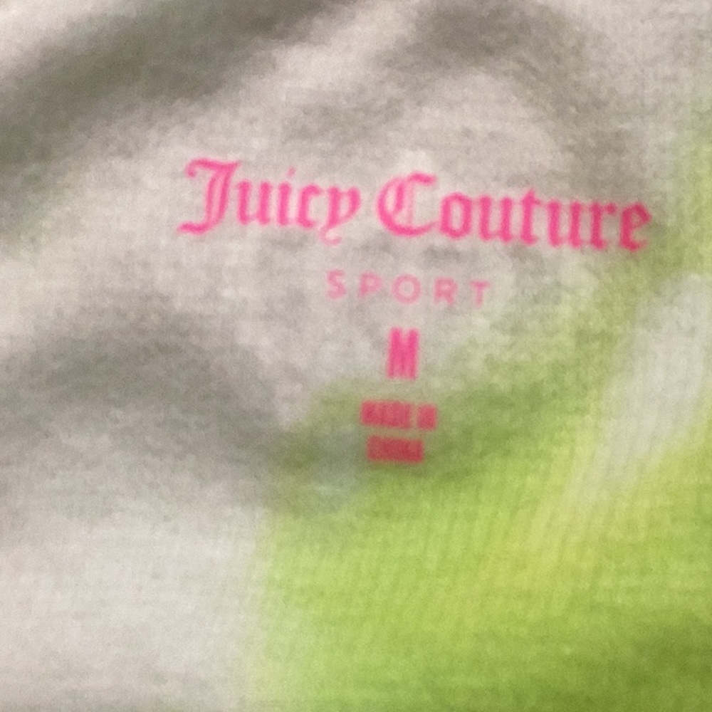 NWT green and white juicy couture tank top